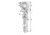 Wichard Marine Eye Bolt - M12 x 175mm - Length 120mm, 6497