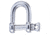 Wichard Marine HR D Shackle - 14mm Diameter - 35/64in, 11207