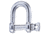 Wichard Marine HR D Shackle - 16mm Diameter - 5/8in, 11208