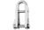Wichard Marine HR Key Pin Shackle With Bar - 8mm Pin Diameter, 91434