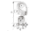 Wichard Marine HR Snap Shackle With Clevis Pin Swivel - 120mm Length - 4-23/32in, 2478