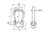 Wichard Marine Self-Locking Bow Shackle - Diameter 5mm - 3/16in, 1242
