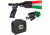 Wicked Hunting Lights A67iC 3-Color-In-1 Night Hunting Light Scan Kit, Green/Red/White, W2022