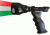 Wicked Hunting Lights A67iC 3-Color-In-1 Night Hunting Light Scan Kit, Green/Red/White, W2022