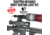 Wicked Hunting Lights ShotPro Ultra-Max LED Extreme Range Night Hunting Light Kit, 850nm Infrared, W2095