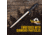 Wiebe Knives 12in Diamond Steel Rod, 17.25in Overall, 12in Steel Rod, Black Plastic Handle, DS04 STEL