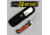 Wiebe Knives Vixen Scalpel Folding Knife, 4.5in Closed, Stainless Blade, Black Stainless Handle, Nylon Sheath, DS13 SCAL-FW