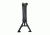 Wilcox Steady Vertical Grip with Bipod, Black, 46200G01
