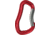 Wild Country Climbing Electron Carabiner, Bent Gate, Red/Gunmetal, 40-ELECTBG-RED