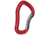 Wild Country Climbing Electron Carabiner, Bent Gate, Red/Gunmetal, 40-ELECTBG-RED