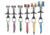 Wild Country Climbing Friend Set, 0.4, 0.5, 0.75, 1, 2, 3 4053865873445