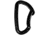 Wild Country Climbing Session Bent Gate Carabiners, Black, One Size, 40-0000000006-blk
