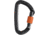 Wild Country Climbing Session Screw Gate Carabiners, Black/Tangerine, One Size, 400000001000blk/tan