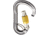 Wild Country Climbing Xenon HMS Belay, Grey/Yellow, One Size, 40-0000001002