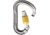 Wild Country Climbing Xenon HMS Carabiner, Grey/Yellow, One Size, 40-0000001001