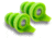 WildEar SafEarz Ready-Fit Everyday Filter Ear Plugs, Green, Small/Medium/Large/Xlarge, SAFEARZ-LITE-1