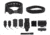 Wilder Tactical Bravo Elite Belt Kit, 1in Plastic Side Release, QLS Receiver, Black, Small/Extra Large, HMGBREKBK00