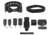 Wilder Tactical Bravo Elite Belt Kit, 1in Plastic Side Release, QLS Receiver, Multicam Black, Small/Extra Large, HMGBREKMCB00