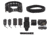 Wilder Tactical Bravo Elite Belt Kit, V-Buckle, QLS Receiver, Multicam Black, Small/Extra Large, HMGBREKMCB02