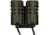 Wilder Tactical Evolution Universal Double Pistol Magazine Pouch Belt Mount, UAB Belt Clip, Ranger Green, EVODUPRGBC
