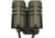 Wilder Tactical Evolution Double Pistol Pouch Offset MOLLE, Left, UAB Molle Clip, Ranger Green, EVODUPRGOLHM