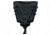 Wilder Tactical Evolution Double Universal Handcuff Holder, No Attachment, Black, EVODUHCBK