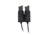Wilder Tactical Evolution Universal Extended Double Pistol Magazine Pouch Belt Mount, UAB Belt Clip, Black, EVOEXDUPBKBC