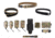 Wilder Tactical Hitman Gear Elite Kit V-Buckle Velcro Inner W/ Mesh Dump /Qls Receiver, Multicam, Small 28-32, MHMGEKMC03SM