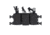 Wilder Tactical Hitman Gear Lightweight Six Pack Rifle Placard V1, Black, Adjustable, HMGCR03BK