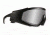 WileyX CQC Tactical Goggles - Smoke and Clear Lenses, Matte Black Frame