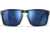 Wiley X Active 6 Apex Captivate Pol Sunglasses, Gloss Black Frame, Blue Lens, AC6APX09