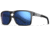 Wiley X Active 6 Apex Captivate Pol Sunglasses, Gloss Black Frame, Blue Lens, AC6APX09