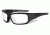 Wiley X Arrow Sunglasses-Matte Black Frame-Clear Lens CCARR03