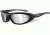 Wiley X Blink Sunglasses,Matte Black Frame,Polarized Gray Silver Flash Mirror WX552