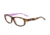 Wiley X Bounce Safety Glasses, Brown Demi/ Lilac Frame, No Polarized Lens YFBNC03