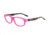 Wiley X Bounce Safety Glasses, Raspberry Rose/ Pink Demi Frame, No Polarized Lens YFBNC01