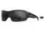 Wiley X Changeable Series Breach XL 2.5 Captivate Sunglasses, Clear Lens, CHBRCCCXL