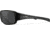 Wiley X Changeable Series Breach 2.5 Captivate Sunglasses, Matte Black FrameGunmetal Logo, Non-Polar Grey Lens, CHBRC01