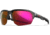 Wiley X Changeable Series Jakl Captivate Non-Pol Sunglasses, Gloss Crystal Grey Frame, Red Mirror Lens, CHJKL06