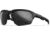 Wiley X Changeable Series Jakl Captivate Non-Pol Sunglasses, Matte Black Frame, Black Mirror Lens, CHJKL05