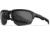 Wiley X Changeable Series Jakl Captivate Non-Pol Sunglasses, Matte Black Frame, Grey Clear Rust Lens, CHJKL08