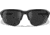 Wiley X Changeable Series Jakl Captivate Non-Pol Sunglasses, Matte Black Frame, Grey Lens, CHJKL02