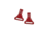 Wiley X Crush Gloss Red Casual Clips, YFCRS01C