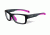 Wiley X Crush Single Vision Prescription Sunglasses, Matte Grey / Deep Pink Frame, YFCRS03SV
