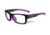 Wiley X Crush Sunglasses, Matte Grey/ Depp Pink Frame/Clear, YFCRS03