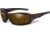 Wiley X Echo Sunglasses,Matte Layered Tortoise Frame,Polarized Amber Lens WXCCECH07