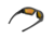 Wiley X Enzo Sunglasses, Matte Black Frame,Polarized Emerald Mirror Amber Lens CCENZ07