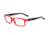 Wiley X Flip Safety Glasses, High Risk Red/ Black Frame, No Polarized Lens YFFLP02