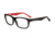 Wiley X Leap Safety Glasses, Black/ Mars Red  Frame, No Polarized Lens YFLEP01