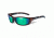 Wiley X P-17 Sunglasses - Polarized Emerald Mirror w/ Gloss Demi Frame, WXP-17KA